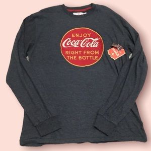 Red Jacket Mens Long Sleeve Tee (Coca Cola)